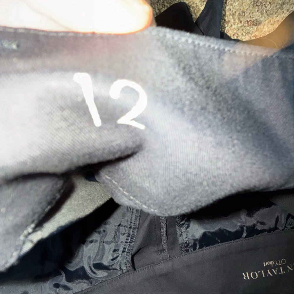 Ann Taylor City Short Navy 12 - Picture 6 of 10